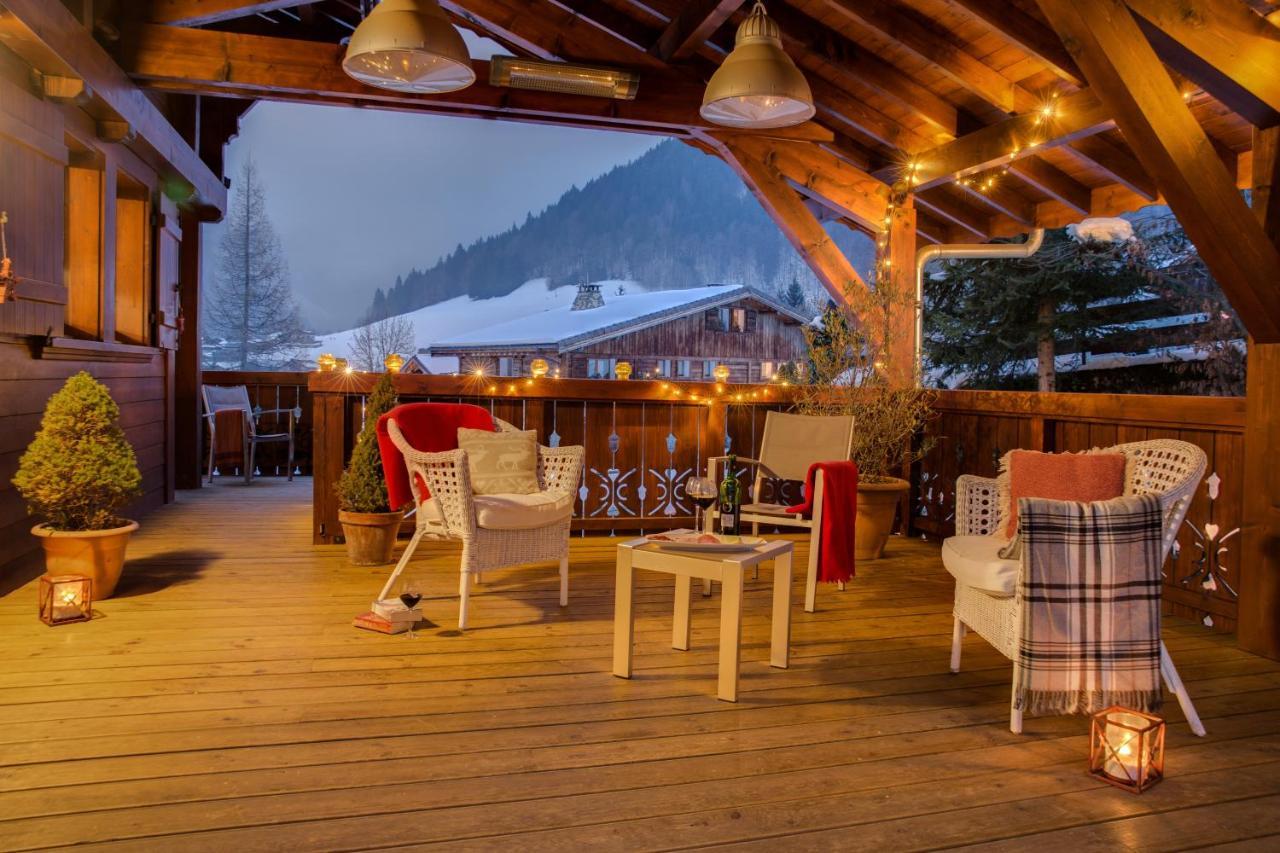 Simply Morzine - Chalet Des Montagnes Villa Exterior foto