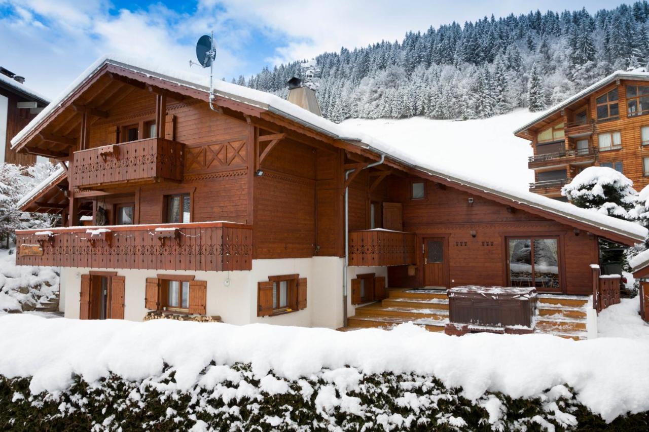 Simply Morzine - Chalet Des Montagnes Villa Exterior foto