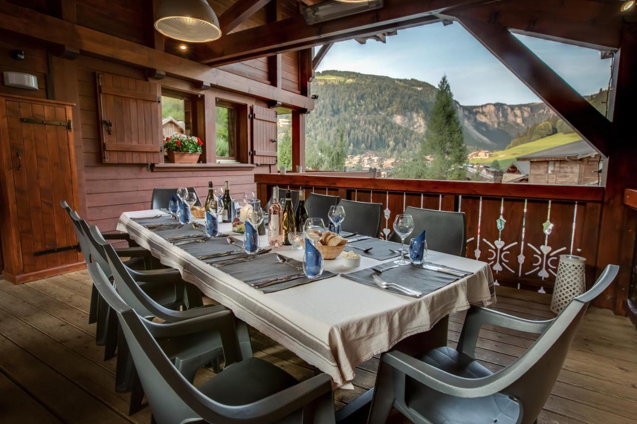 Simply Morzine - Chalet Des Montagnes Villa Exterior foto