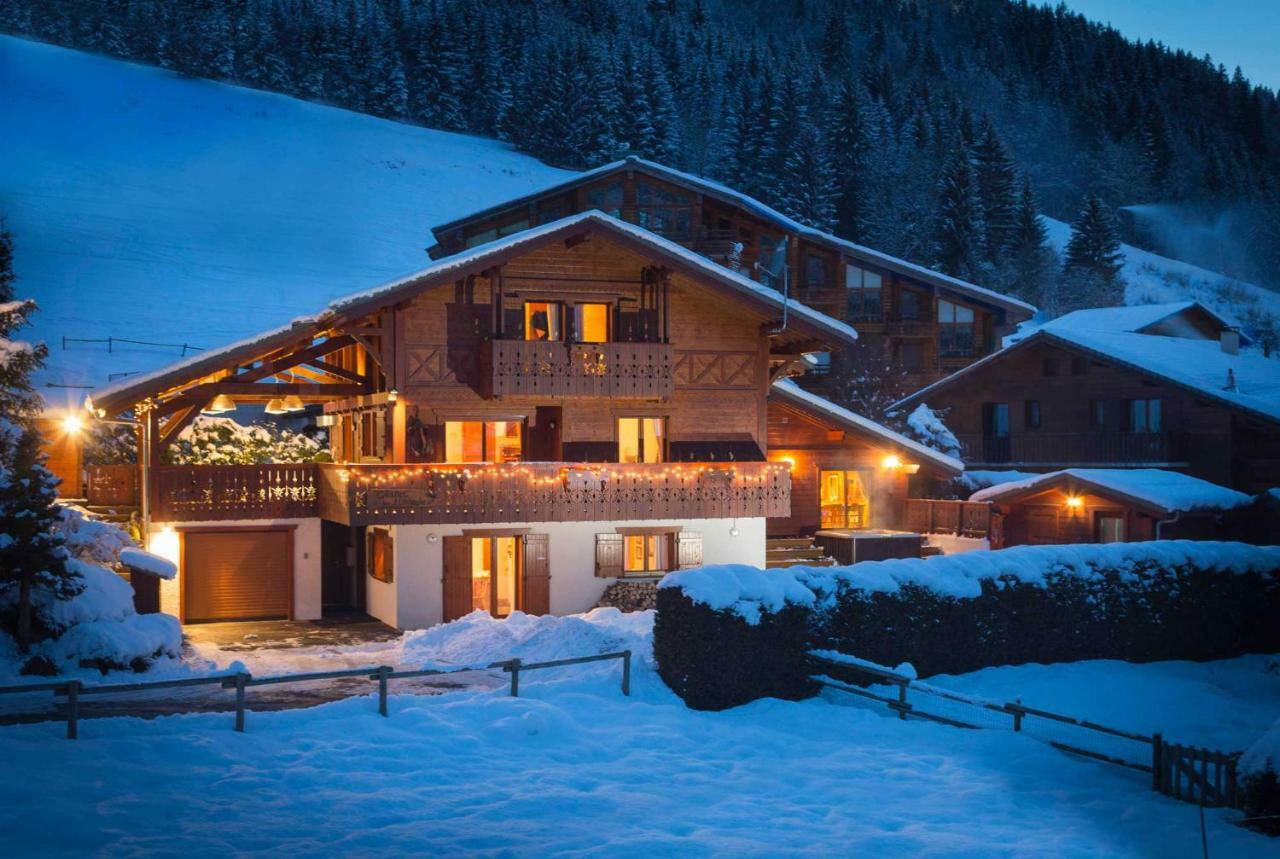 Simply Morzine - Chalet Des Montagnes Villa Exterior foto